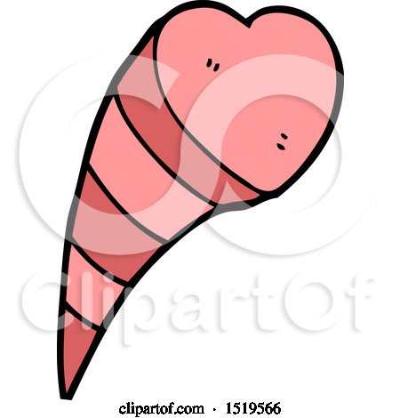 Cartoon Love Heart Symbol by lineartestpilot