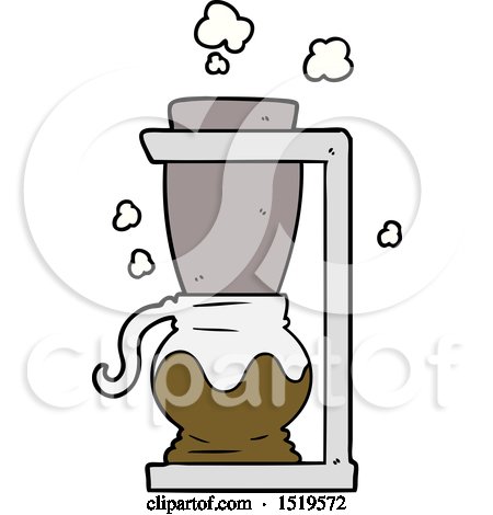 Cartoon Filter Coffee Machine by lineartestpilot #1519572