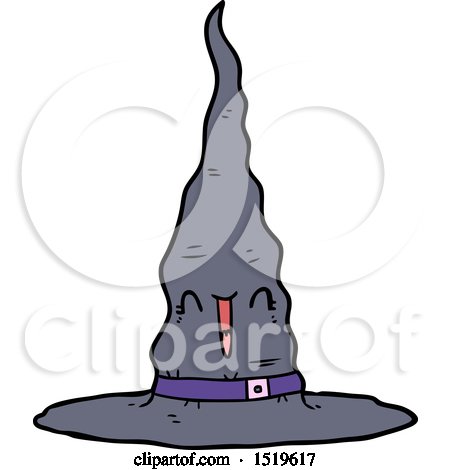 Cartoon Witchs Hat by lineartestpilot