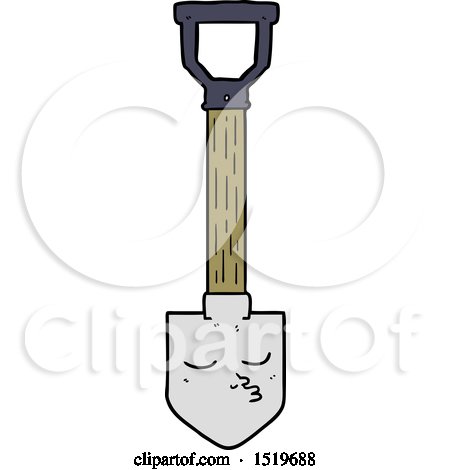 Cartoon Shovel by lineartestpilot
