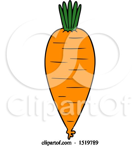 Cartoon Carrot by lineartestpilot