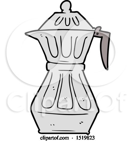 Cartoon Espresso Pot by lineartestpilot
