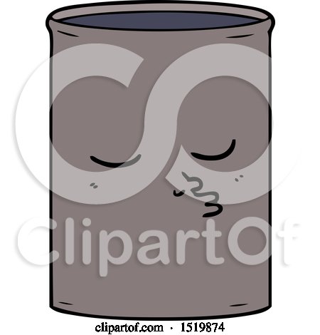 Cartoon Barrel of Oil by lineartestpilot