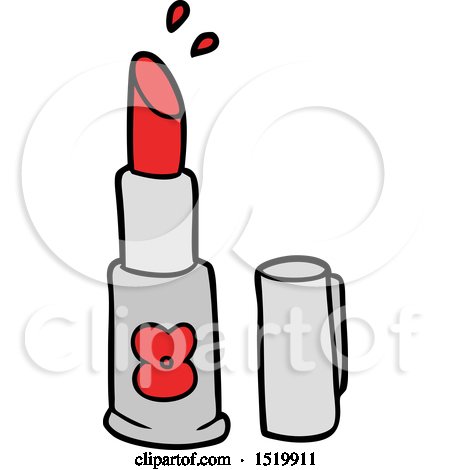 Cartoon Lipstick by lineartestpilot