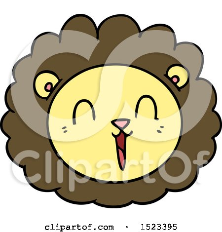 Cartoon Lion Face by lineartestpilot