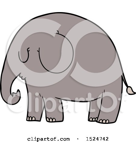 Cartoon Elephant by lineartestpilot