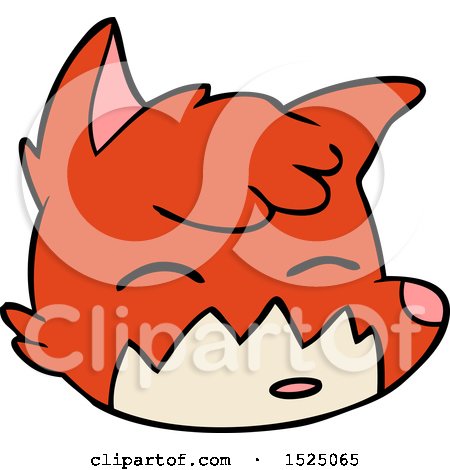 Cartoon Fox Face by lineartestpilot