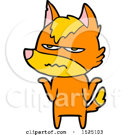 Cute angry cat - Cartoon Animals - Posters and Art Prints