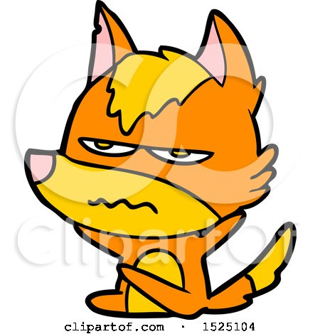 Cartoon Fox by lineartestpilot