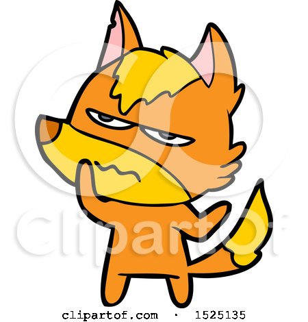 Cartoon Fox by lineartestpilot