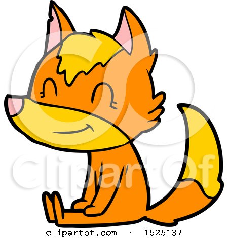 Cartoon Fox by lineartestpilot