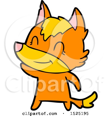 Cartoon Fox by lineartestpilot