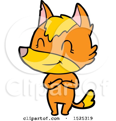 Cartoon Fox by lineartestpilot