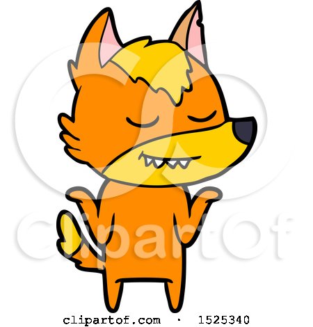 Cartoon Fox by lineartestpilot