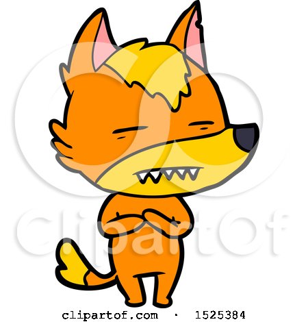 Cartoon Fox by lineartestpilot