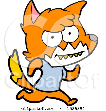 Cartoon Fox by lineartestpilot