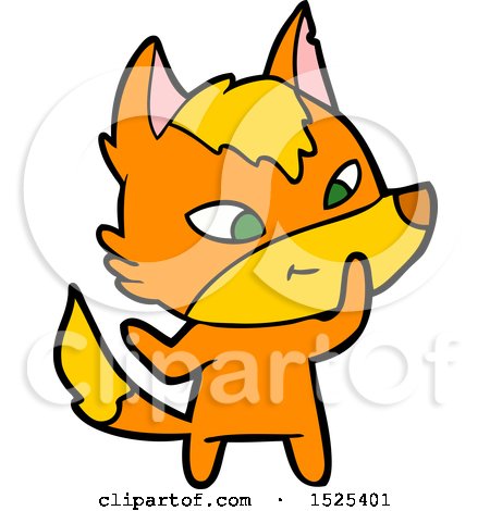 Cartoon Fox by lineartestpilot