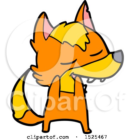 Cartoon Fox by lineartestpilot