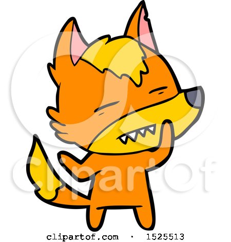 Cartoon Fox by lineartestpilot