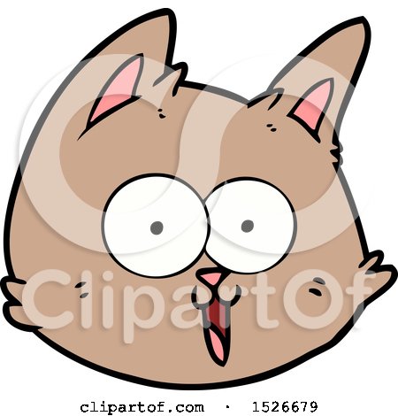 Cartoon Cat Face by lineartestpilot
