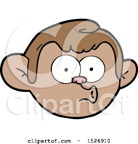 Cartoon Monkey Face by lineartestpilot #1526910