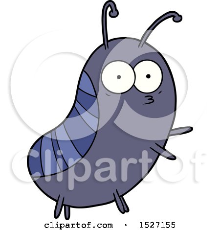 Funny Cartoon Beetle by lineartestpilot