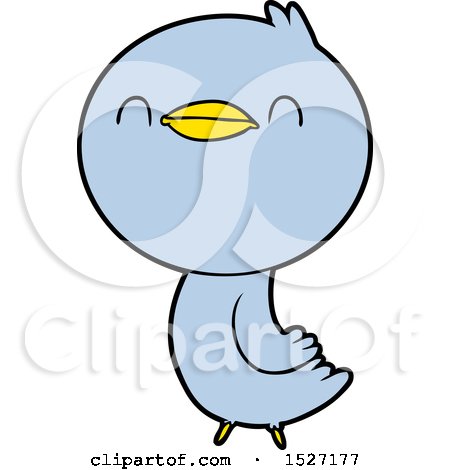 Cartoon Bird by lineartestpilot