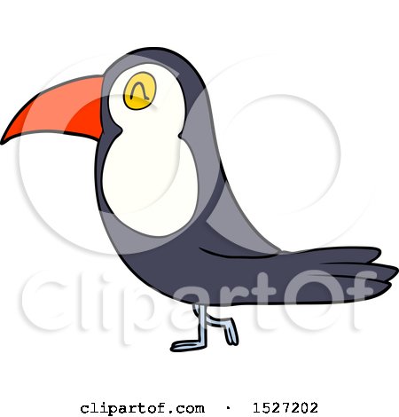 Cartoon Toucan by lineartestpilot