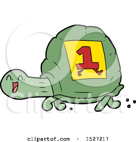 Cartoon Tortoise by lineartestpilot