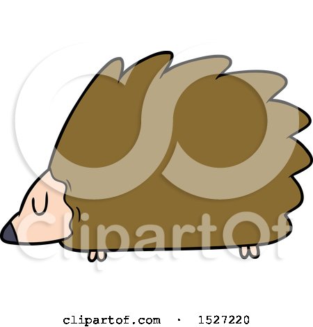 Cartoon Hedgehog by lineartestpilot