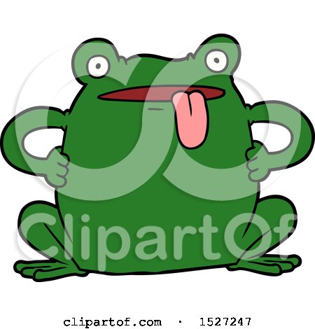 Cartoon Toad by lineartestpilot