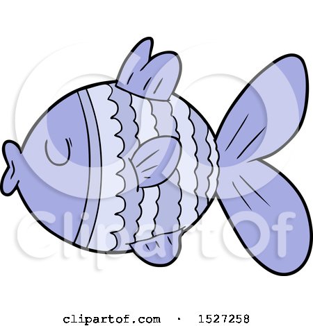 Cartoon Fish by lineartestpilot