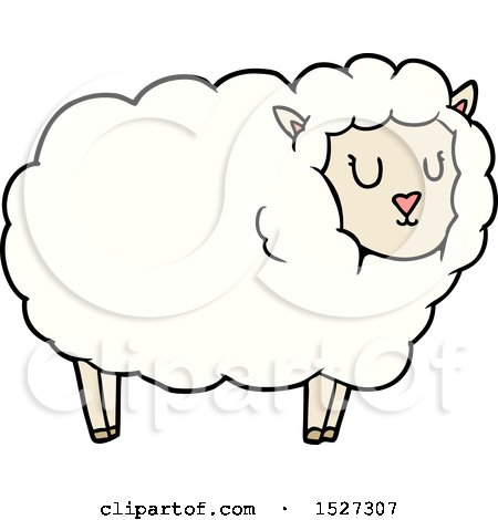 Cartoon Sheep by lineartestpilot