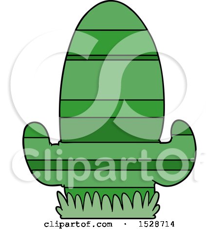 Cartoon Cactus by lineartestpilot