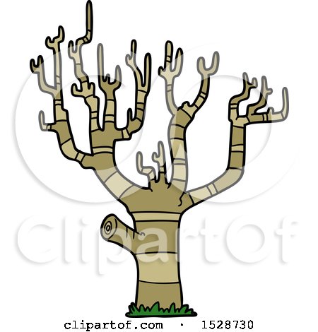 Cartoon Winter Tree by lineartestpilot #1528730