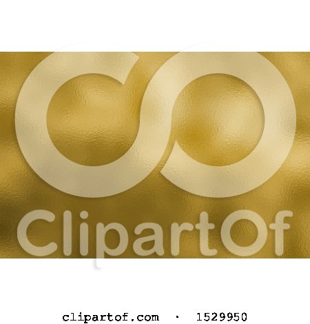 Clipart of a Golden Foil Texture Background - Royalty Free Illustration by KJ Pargeter