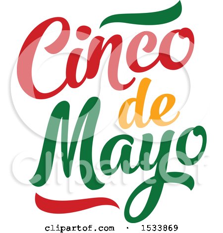 Clipart of a Cindo De Mayo Design - Royalty Free Vector Illustration by Vector Tradition SM