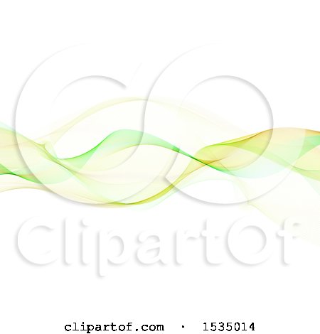 Clipart of a Background of Waves on White - Royalty Free Vector Illustration by KJ Pargeter