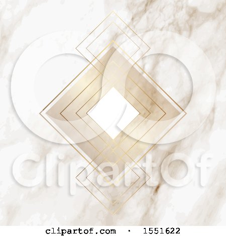 Clipart of a Marble Background with Diamonds - Royalty Free Vector Illustration by KJ Pargeter