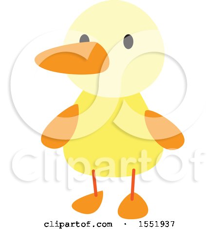 Clipart of a Baby Bird - Royalty Free Vector Illustration by Cherie Reve