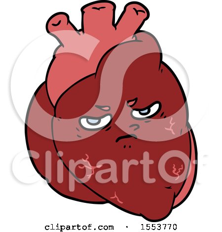 Cartoon Heart by lineartestpilot