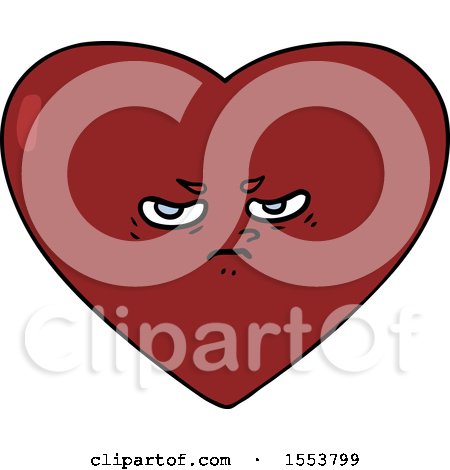 Cartoon Heart by lineartestpilot