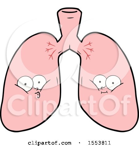 Cartoon Lungs by lineartestpilot