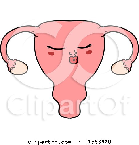 Cartoon Uterus by lineartestpilot