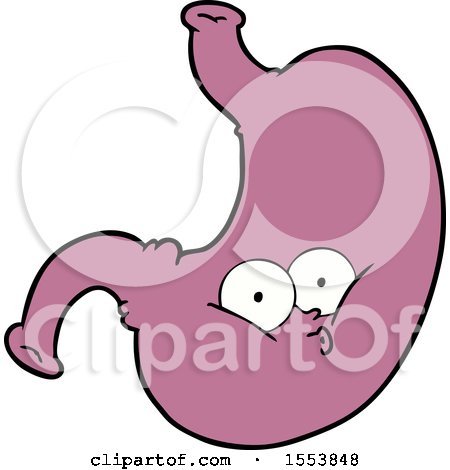 Cartoon Bloated Stomach by lineartestpilot