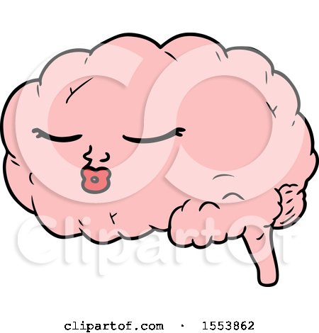 Cartoon Brain by lineartestpilot