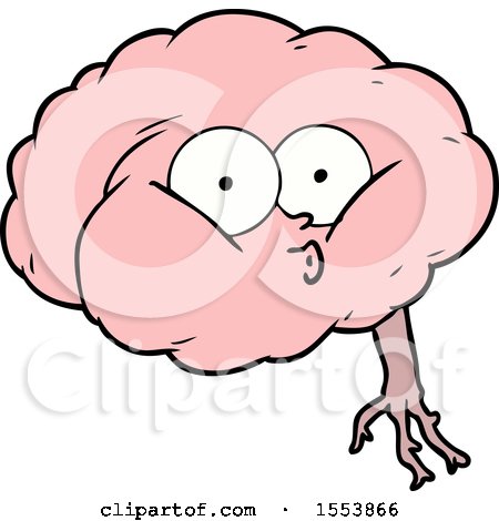Cartoon Impressed Brain by lineartestpilot