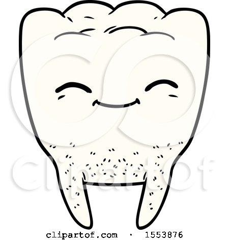 Cartoon Tooth by lineartestpilot