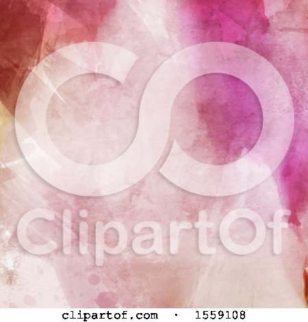 Clipart of a Watercolor Texture Background - Royalty Free Vector Illustration by KJ Pargeter