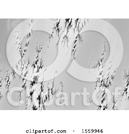 Clipart of a Marble Fractal Background - Royalty Free Illustration by dero